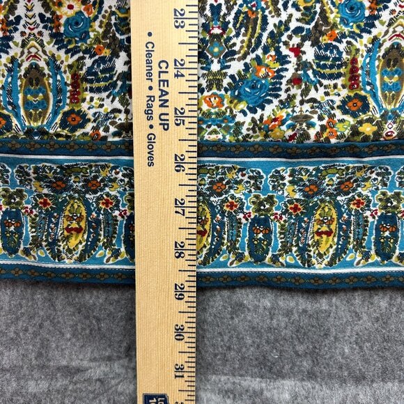 J. Jill Long Sleeve Pullover Tunic Women's Size Medium Floral Print - Picture 7 of 9